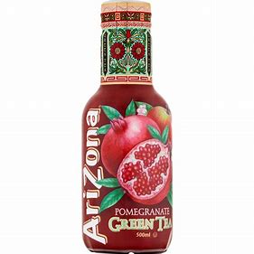 ARIZONA POMEGRANATE GREEN TEA 500ML