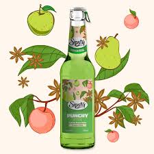 SIPSTY PUNCHY POMME PECHE POIRE FLEUR D'ANIS 27.5CL