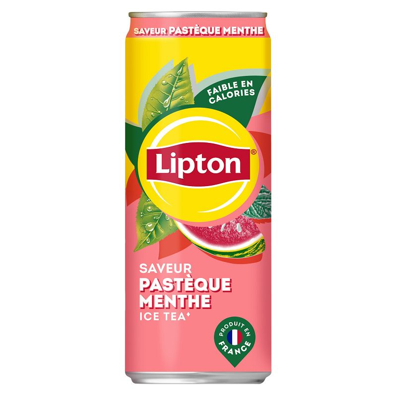 LIPTON SAVEUR PASTEQUE MENTHE ICE TEA 33 CL
