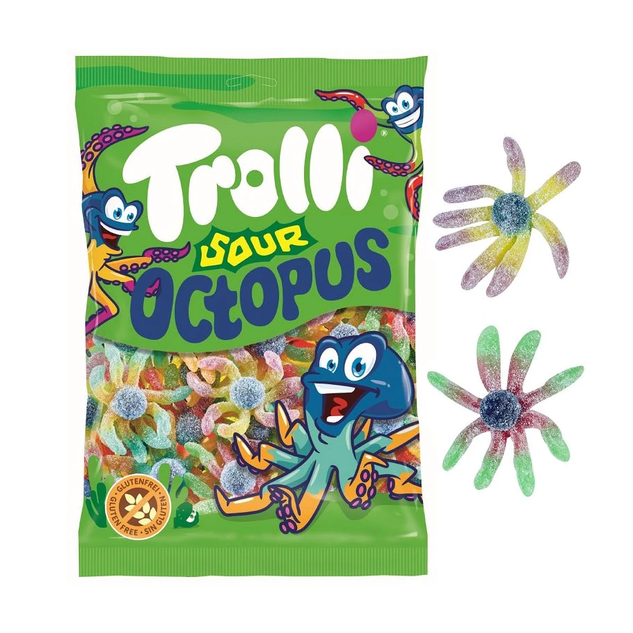Trolli Sour Octopus 100 gr