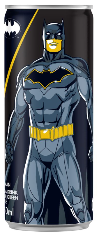 Batman Soda Sour Green Apple