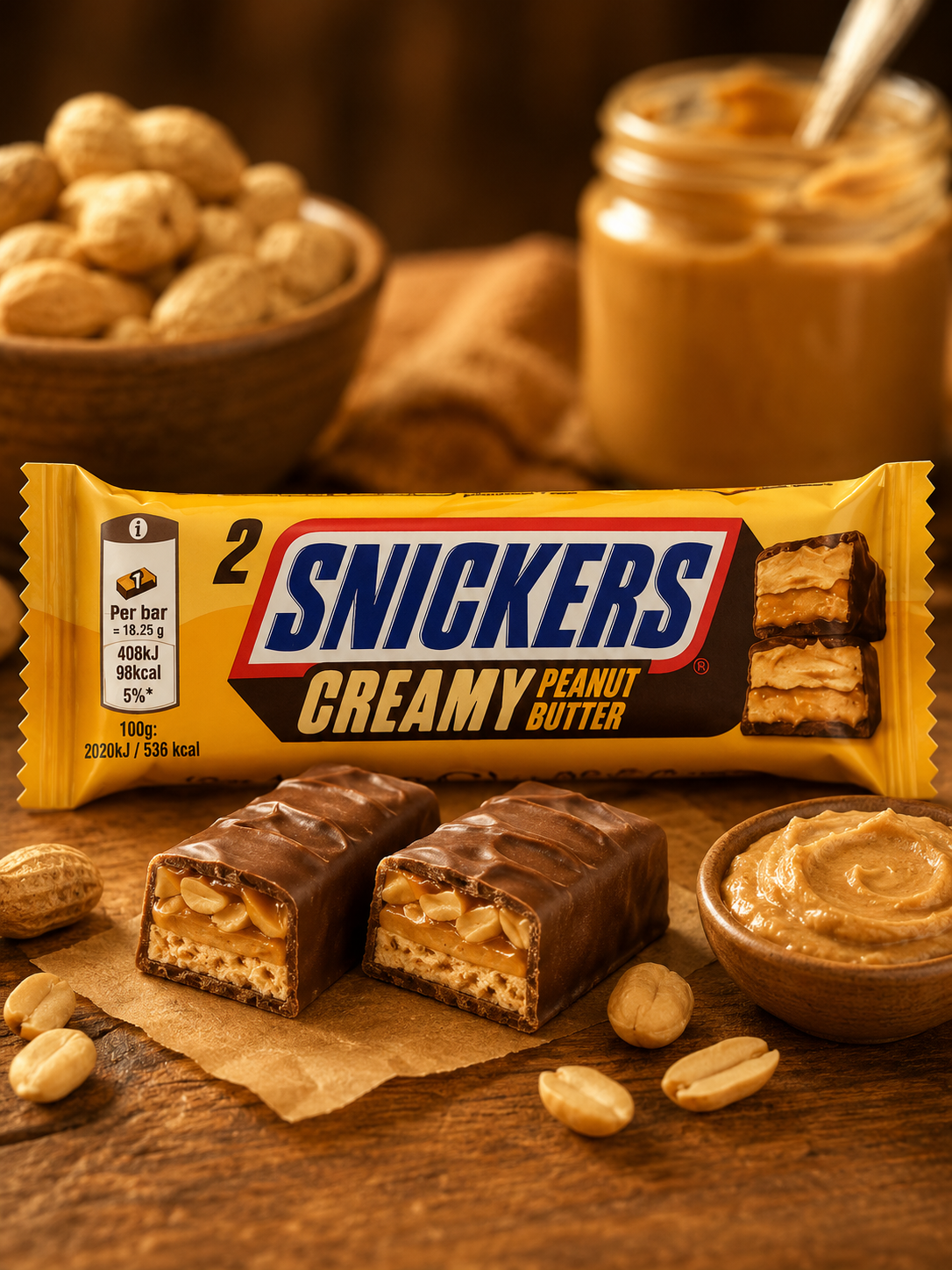 Snickers Creamy Peanut Butter