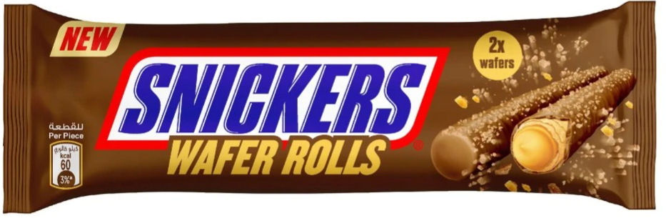 Snickers Wafer Rolls