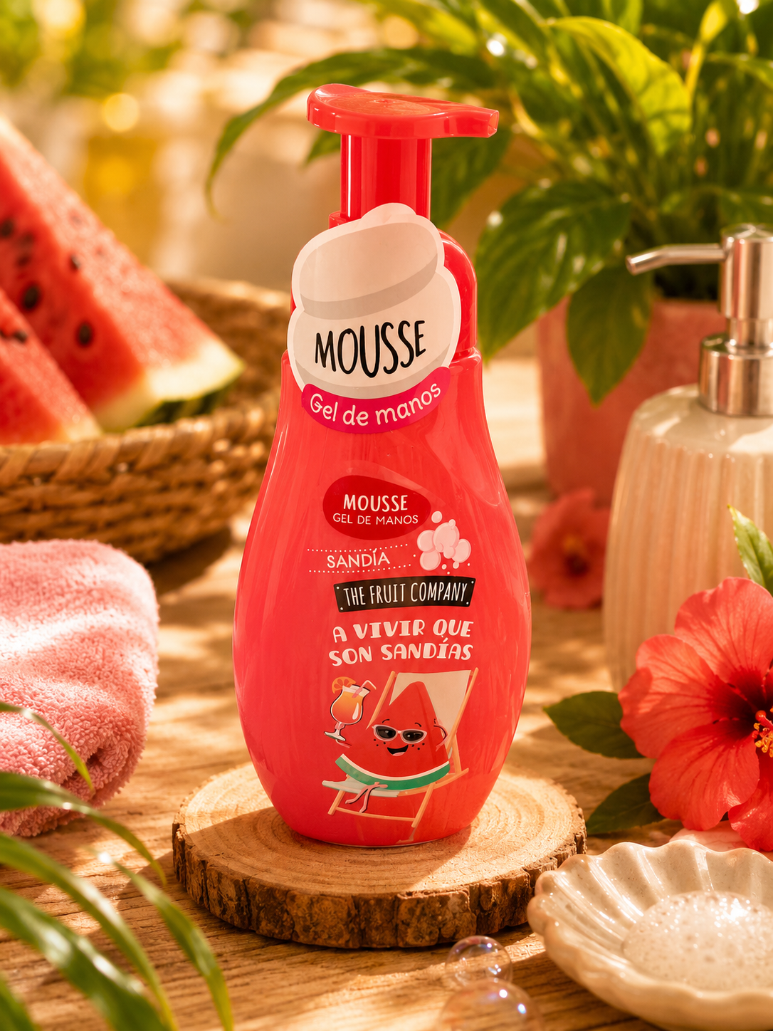 Savon Mousse Pour Les Mains à La Pastèque - The Fruit Company
