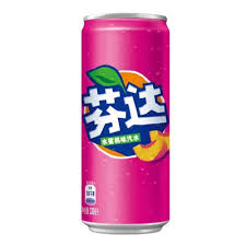 Fanta peach Asiatique 33 cl
