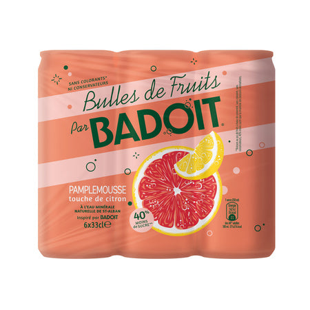 Badoit pamplemousse citron