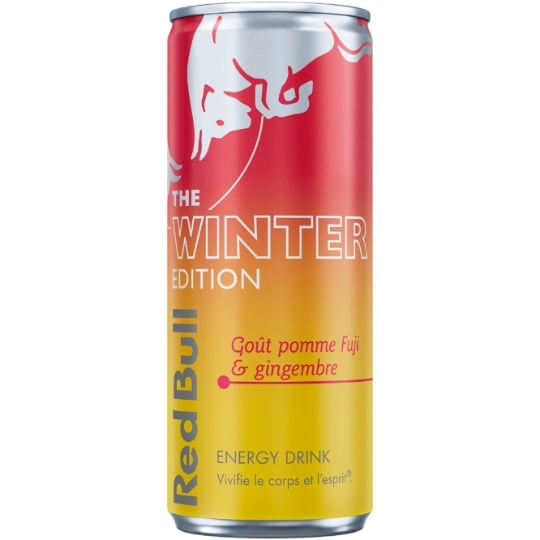 Red bull pomme fuji et gingembre