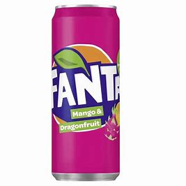 FANTA SAVEUR MANGUE FRUIT DU DRAGON 33 CL