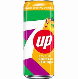 7 UP SAVEUR COCKTAIL EXOTIQUE 33 CL