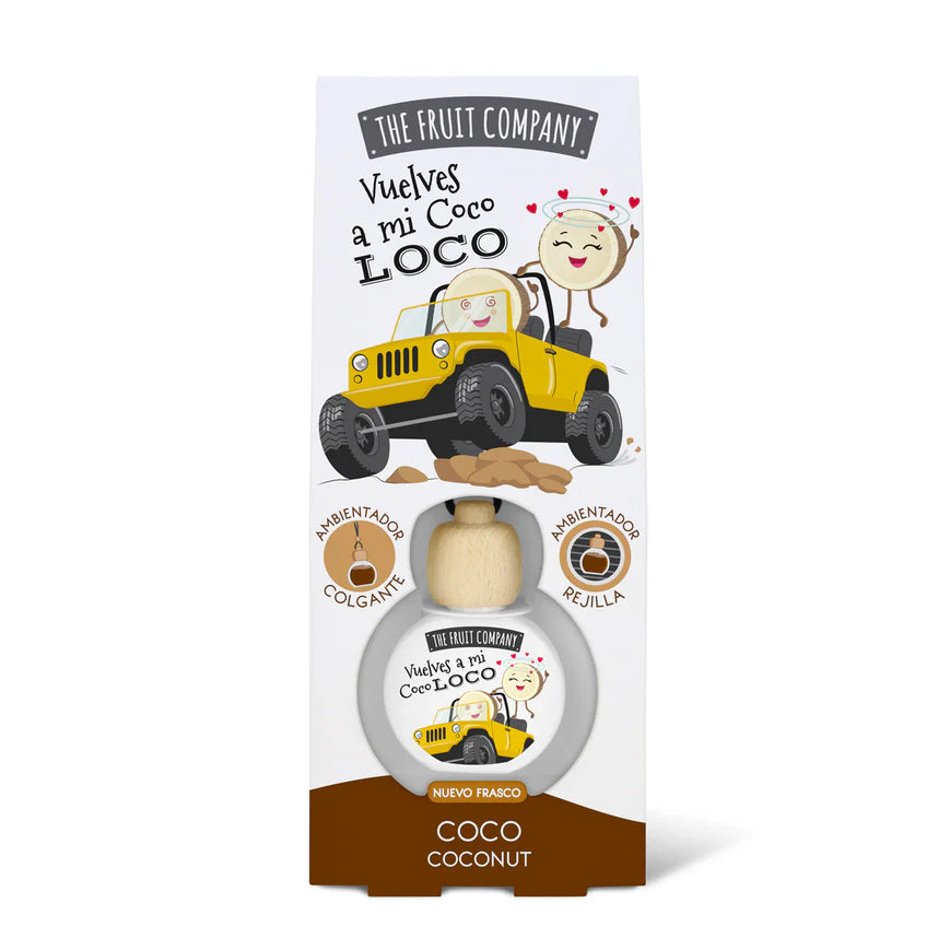 Désodorisant pour voiture - Noix de coco - The Fruit Company