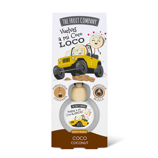 Désodorisant pour voiture - Noix de coco - The Fruit Company