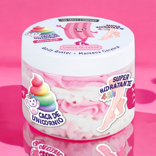 BEURRE CHANTILLY CORPOREL CHEWING-GUM LA FRAISE THE FRUIT COMPANY
