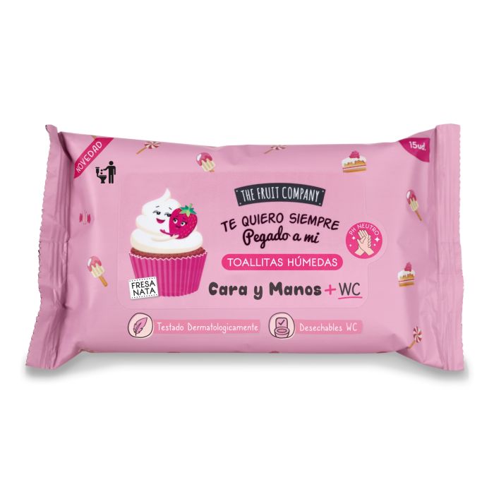 LINGETTE MULTI-USAGE THE FRUIT COMPAGNY FRAISE CHANTILLY