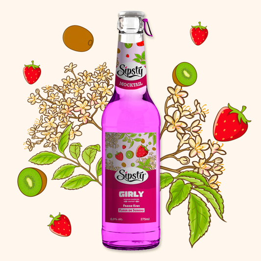 SIPSTY GIRLY FRAISE KIWI 27.5CL