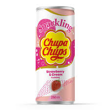 CHUPA CHUPS STRAWBERRIES CREAM 250ML
