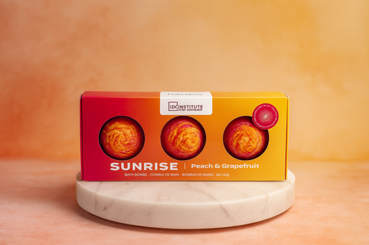 COFFRET BOMBES DE BAIN PÊCHE ET PAMPLEMOUSSE