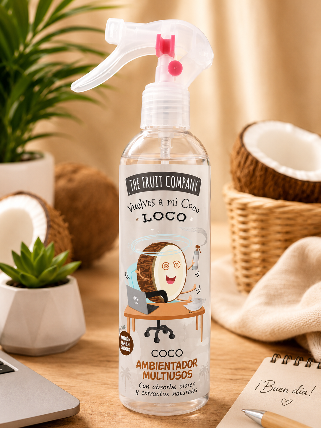 Spray désodorisant coco