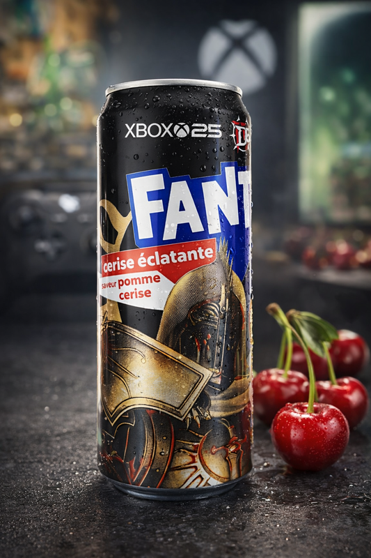 Fanta cerise éclatante