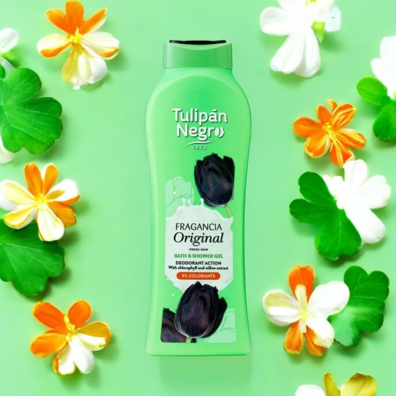 GEL DOUCHE TULIPAN NEGRO ORIGINAL 650ML
