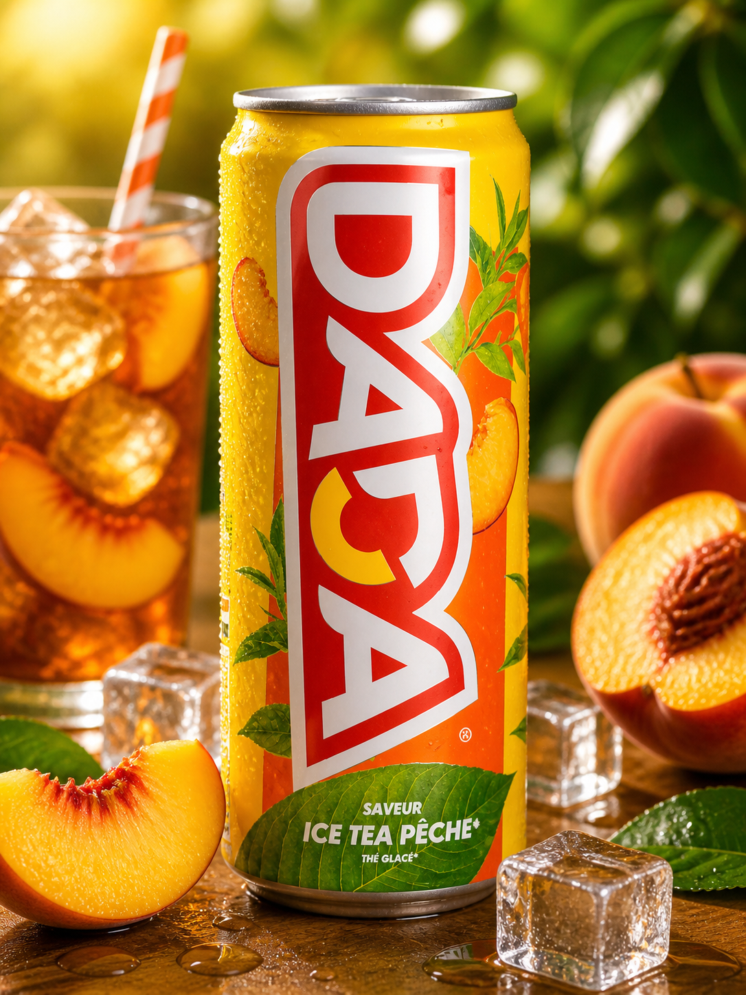 Dada ice tea pêche