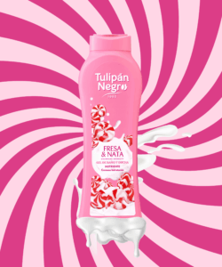 GEL DOUCHE GOURMAND TULIPAN NEGRO FRAISE CHANTILLY 650ML