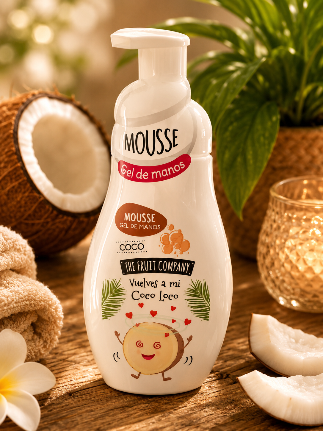 🥥 Mousse Gel de Mains Coco – The Fruit Company