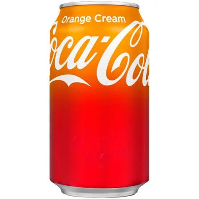 Coca Cola USA orange cream 355ML
