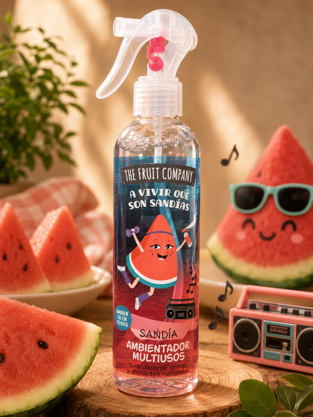 Spray désodorisant pastèques