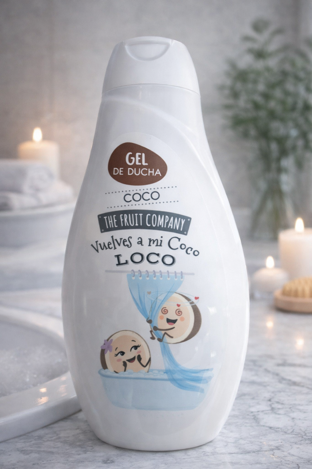 Gel douche The fruit Company noix de coco
