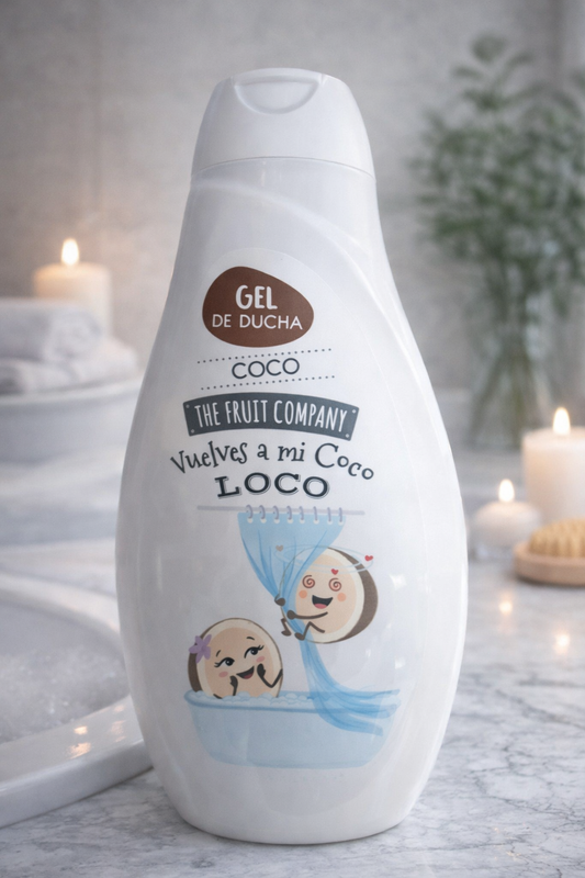 Gel douche The fruit Company noix de coco