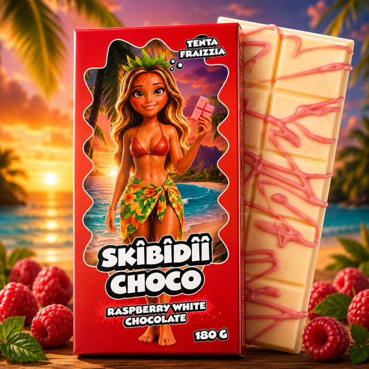 Skibidii Choco Tenta Fraizzia Raspberry White Chocolate