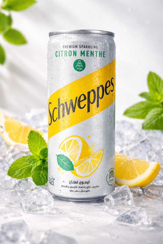 Schweppes citron menthe