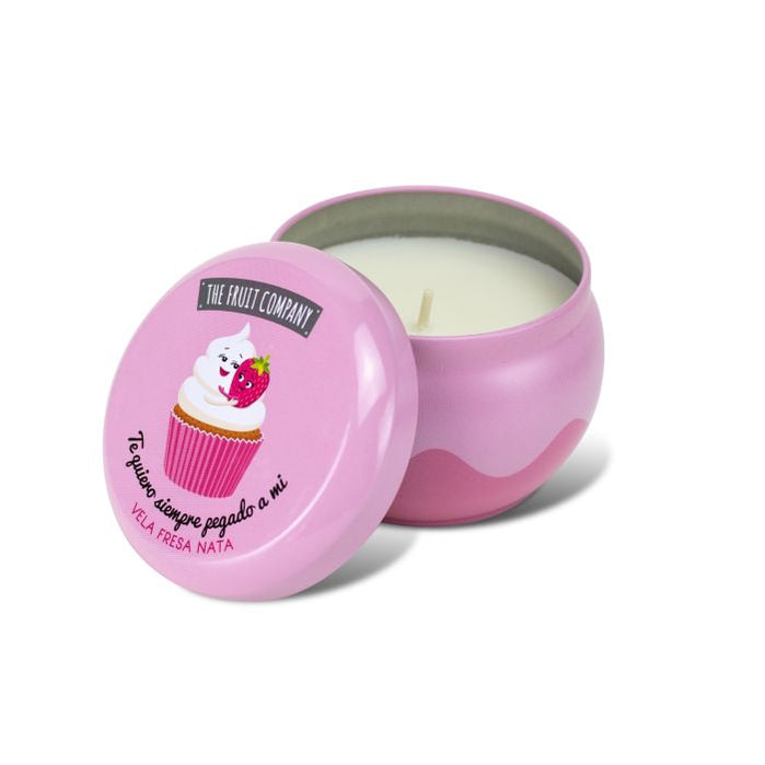 Bougie Parfumée - Crème Fraise - The Fruit Company