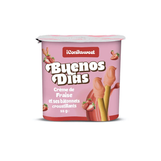Buenos Dias Strawberry Cream Sticks