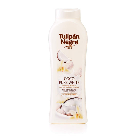 GEL BAIN & DOUCHE GOURMAND TULIPAN NEGRO COCO PURE WHITE 650ML