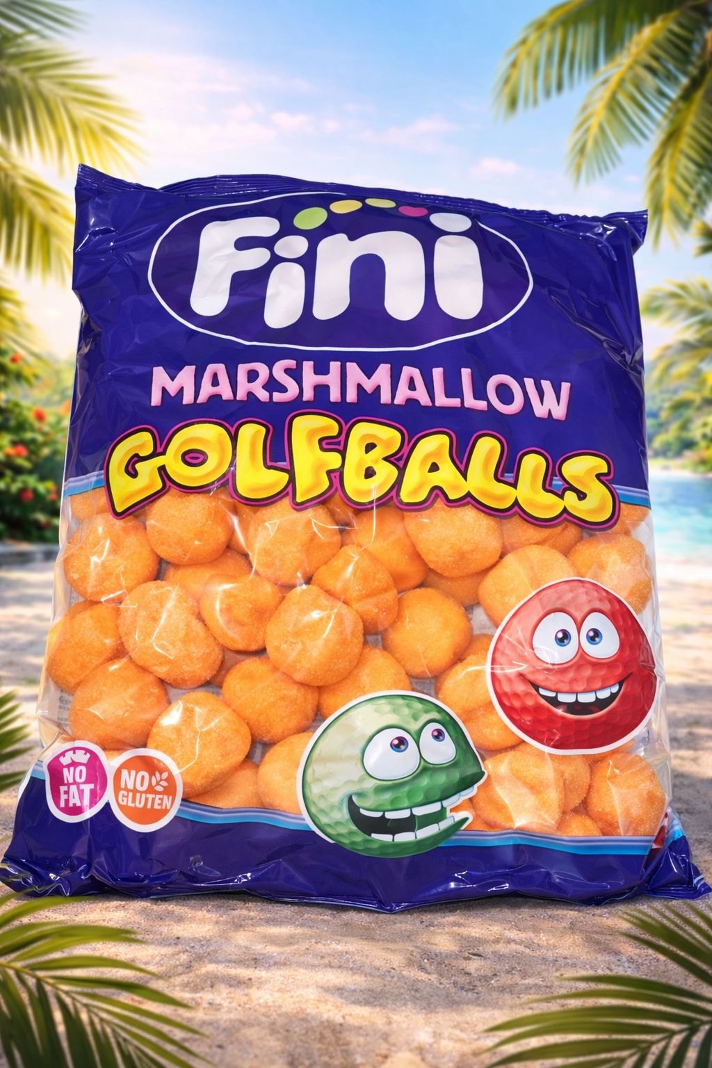 Balle de Golf Fini Pêche 1kg