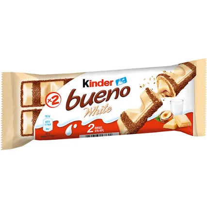 Kinder bueno White