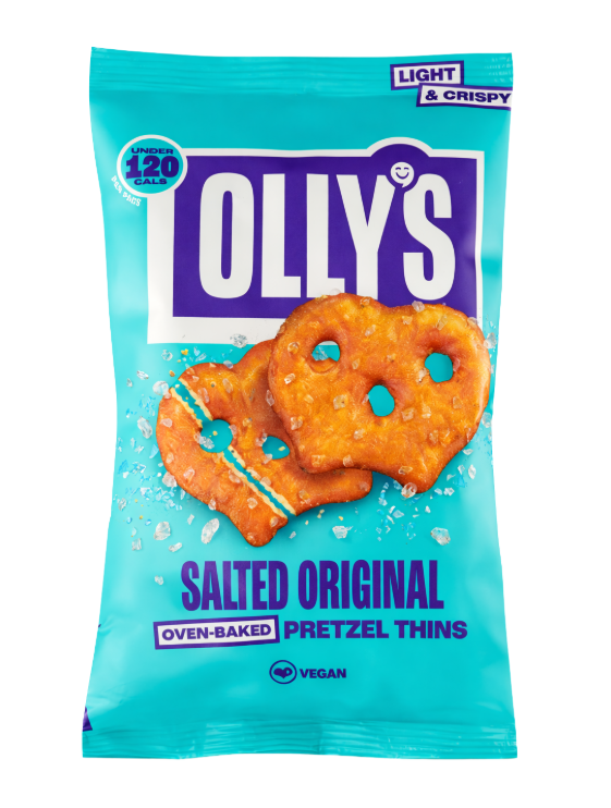 Olly's Pretzel Thins Salted Original 140gr