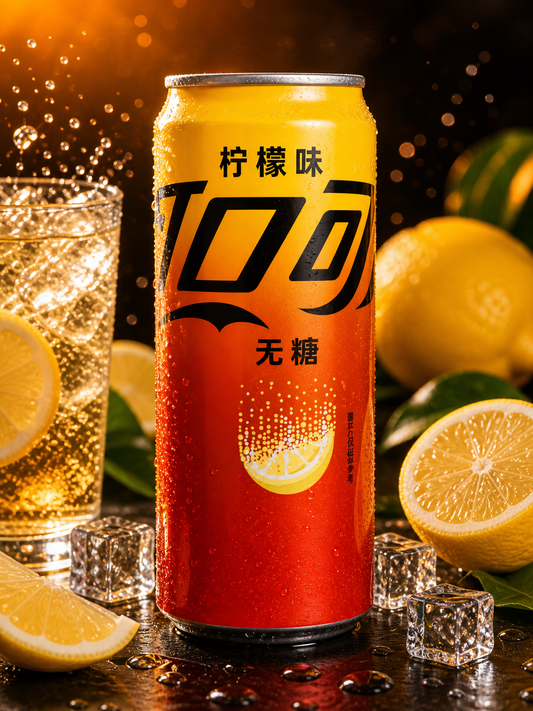 Coca Cola zero sucre citron