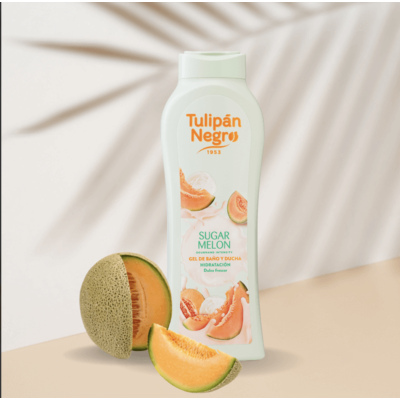 GEL DOUCHE TULIPAN NEGRO MELON SUCRE 650ML