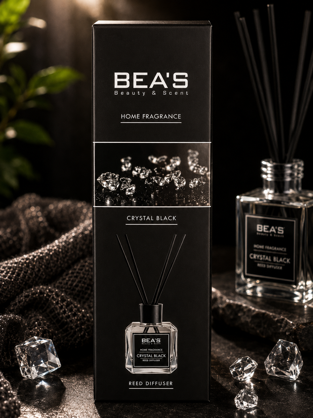 DIFFUSEUR CRYSTAL BLACK BEA'S