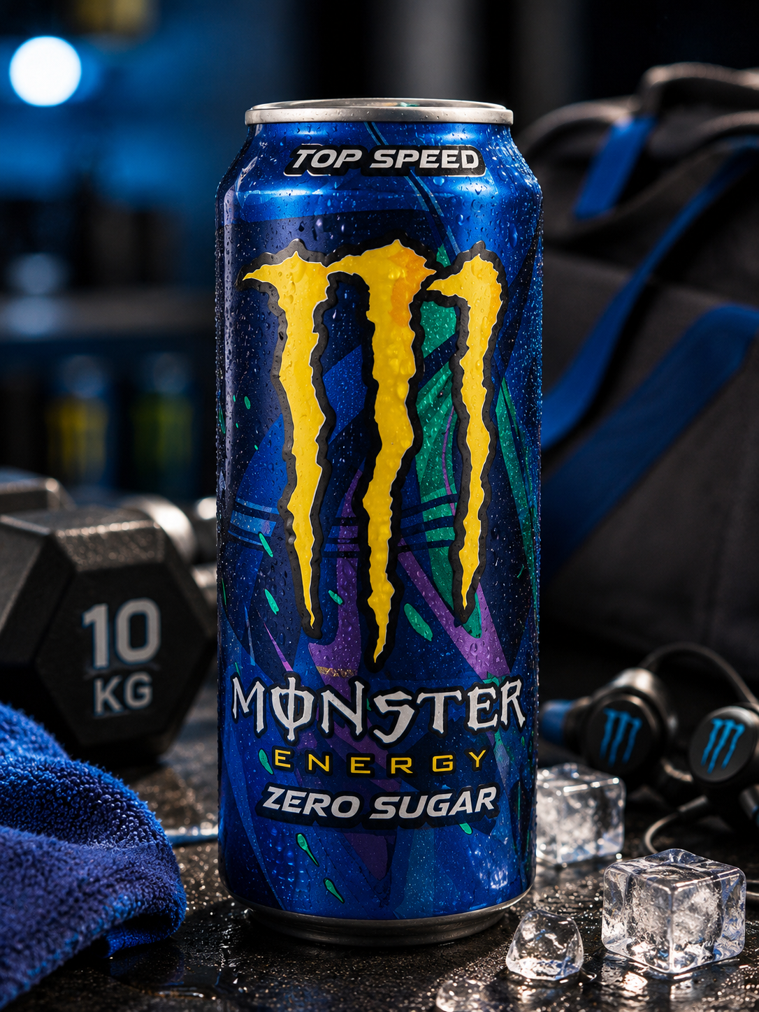 MONSTER ENERGY TOP SPEED ZERO SUCRE 500ML