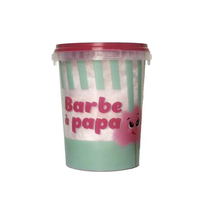 PatRelle Confiserie Barbe à papa goût fraise 50 g