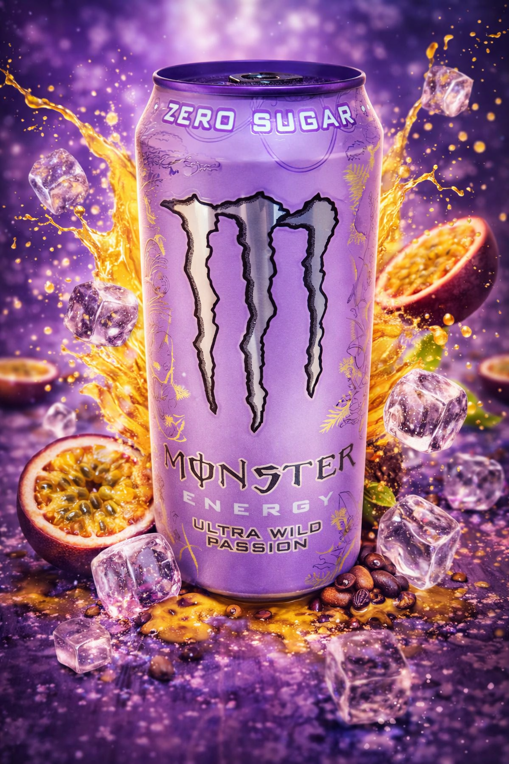 Monster Energy Zero Sugar Wild Passion