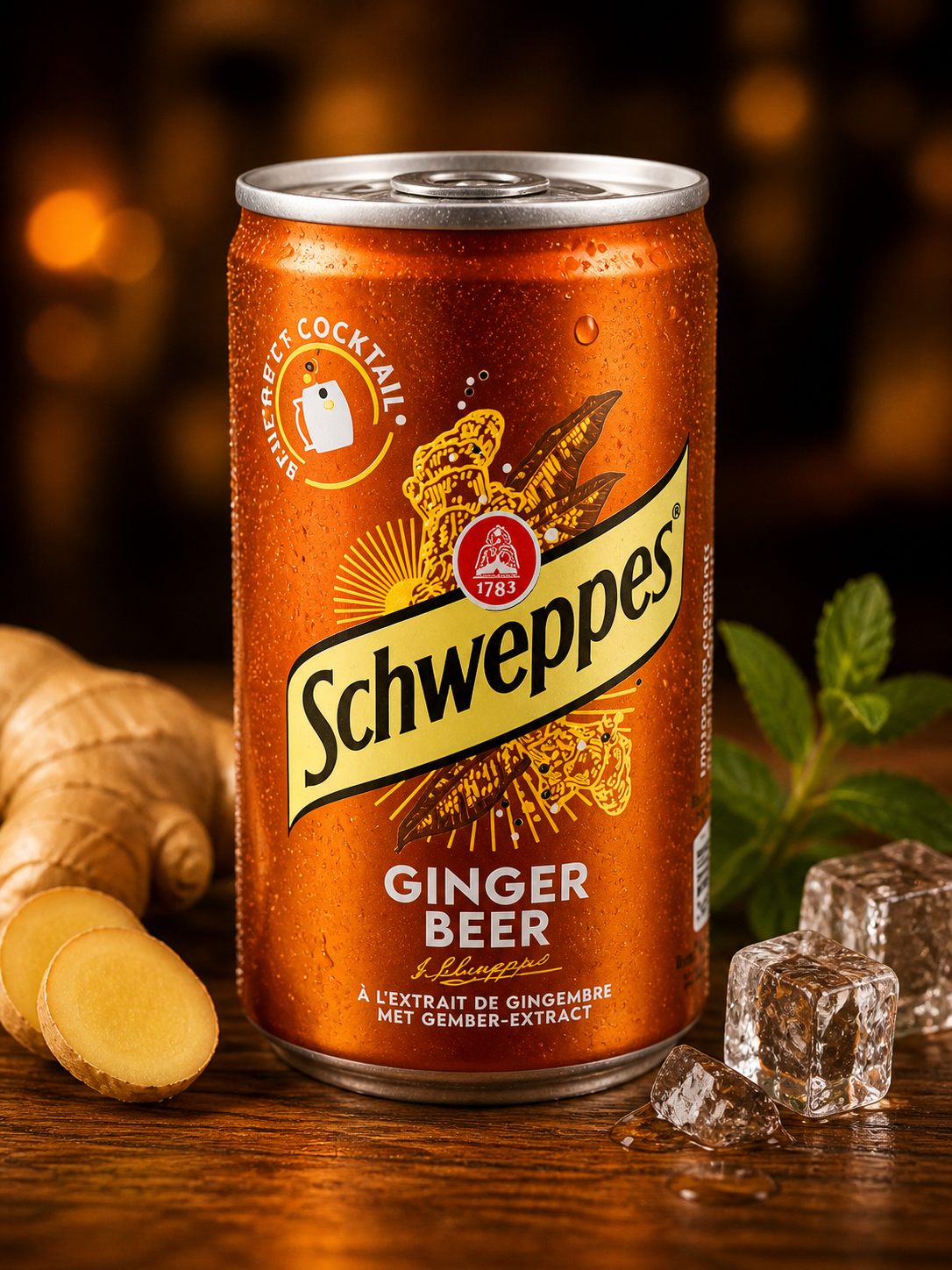 Mini Schweppes Ginger Beer
