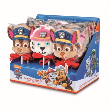 Sucettes Guimauve mallow pop Pat' Patrouille