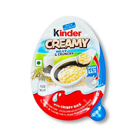 Kinder creamy milky & crunchy