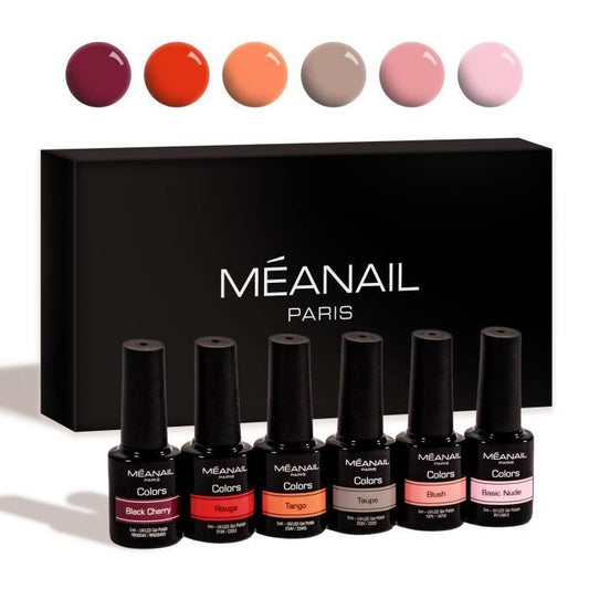 Méanail Paris- Coffret 6 vernis