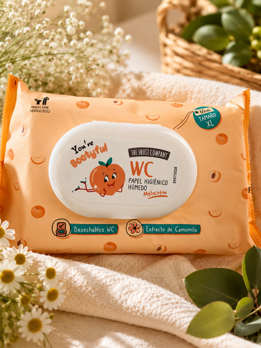 Papier toilette humide WC Pêche