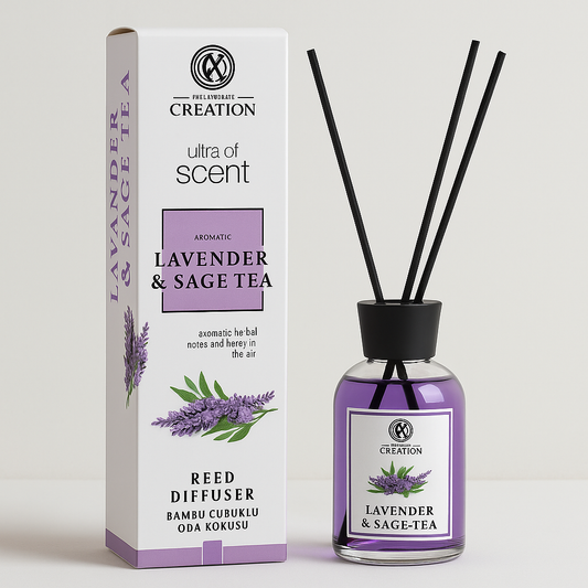 DIFFUSEUR PARFUM D'AMBIANCE LAVANDE ET THÉ DE SAUGE